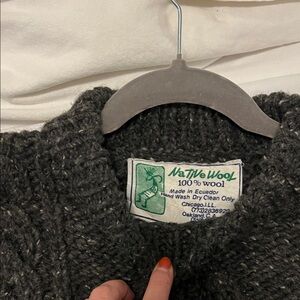Men's Gray Crewneck Sweater